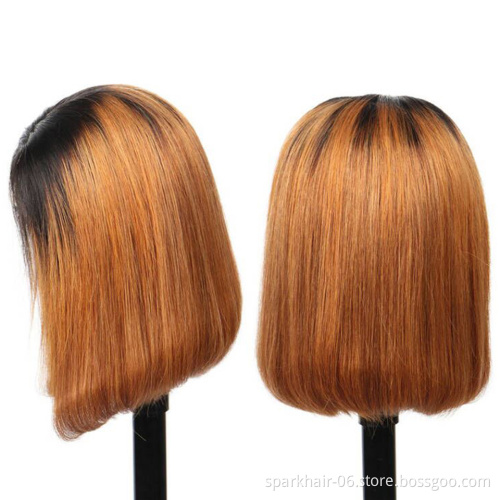 Brazilian Short Human Hair Wigs for Black Women Remy  Short Bob Curly Human Hair Wigs Pixie Cut Wigs